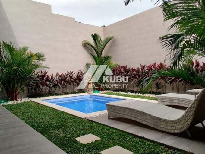 KBP1207 – Quiet Villa With Open Kitchen and Living room. has 2 bedrooms with bathrooms.